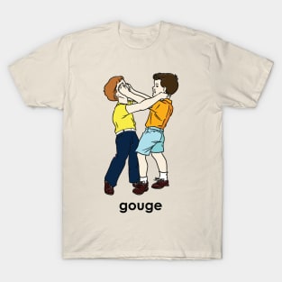 Self Defense Flash Cards: Gouge T-Shirt